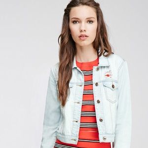 Light blue jean jacket